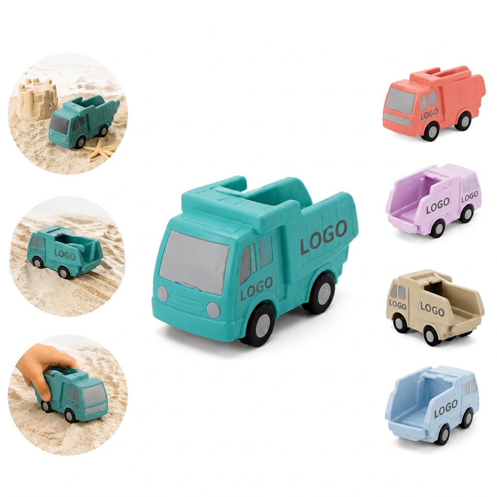 Dump Truck PU Foam Stress Ball