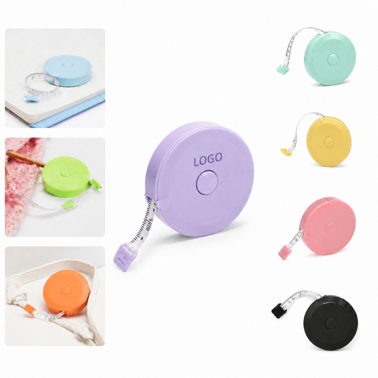 Double-Sided Flexible Body and Sewing Tape Measure