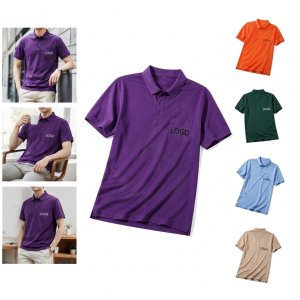 Classic Embroidered Pocket Polo Shirt